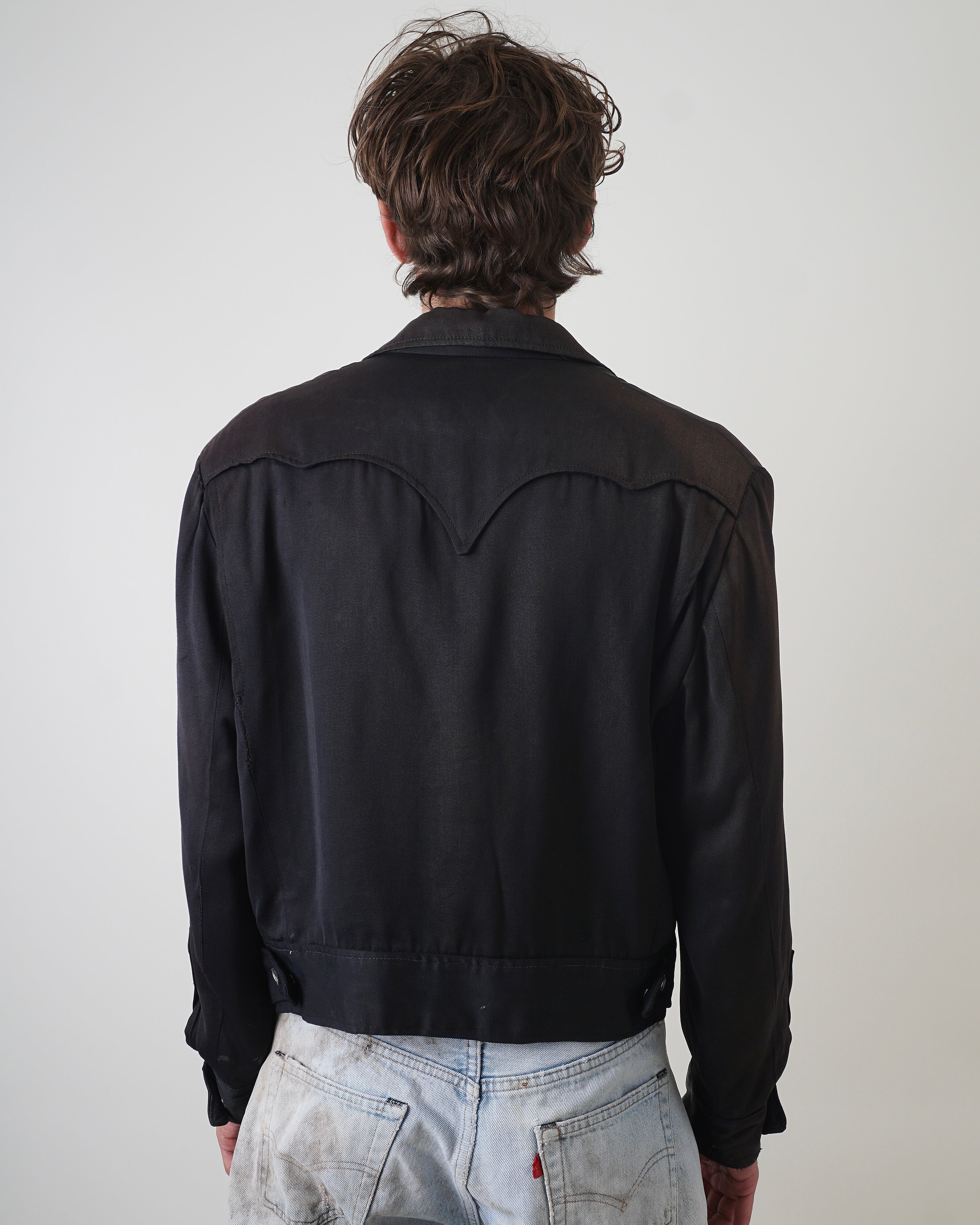 1950s H Bar C Western Gaberdine Jacket