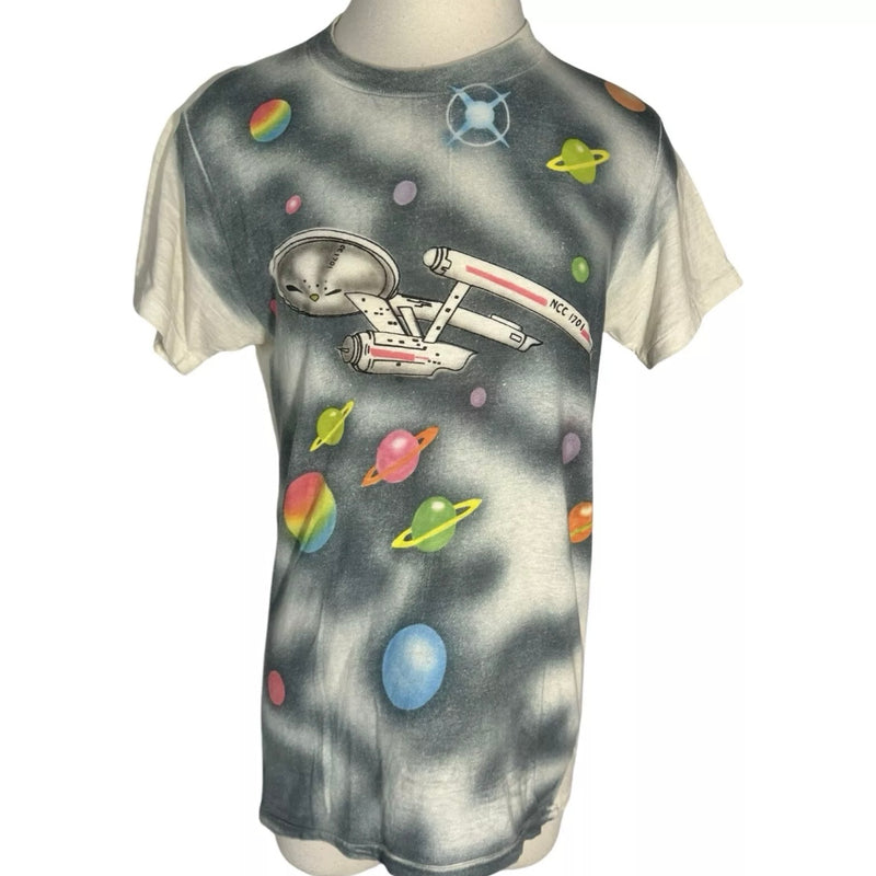 1970s STAR TREK NCC 1701 AIRBRUSH SPACE SHIRT