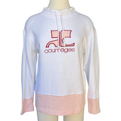 90s Courreges Logo pullover
