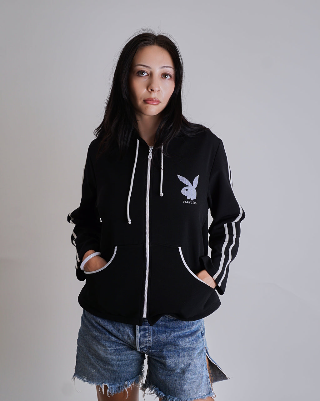 1990s Playgirl Zip Hoodie