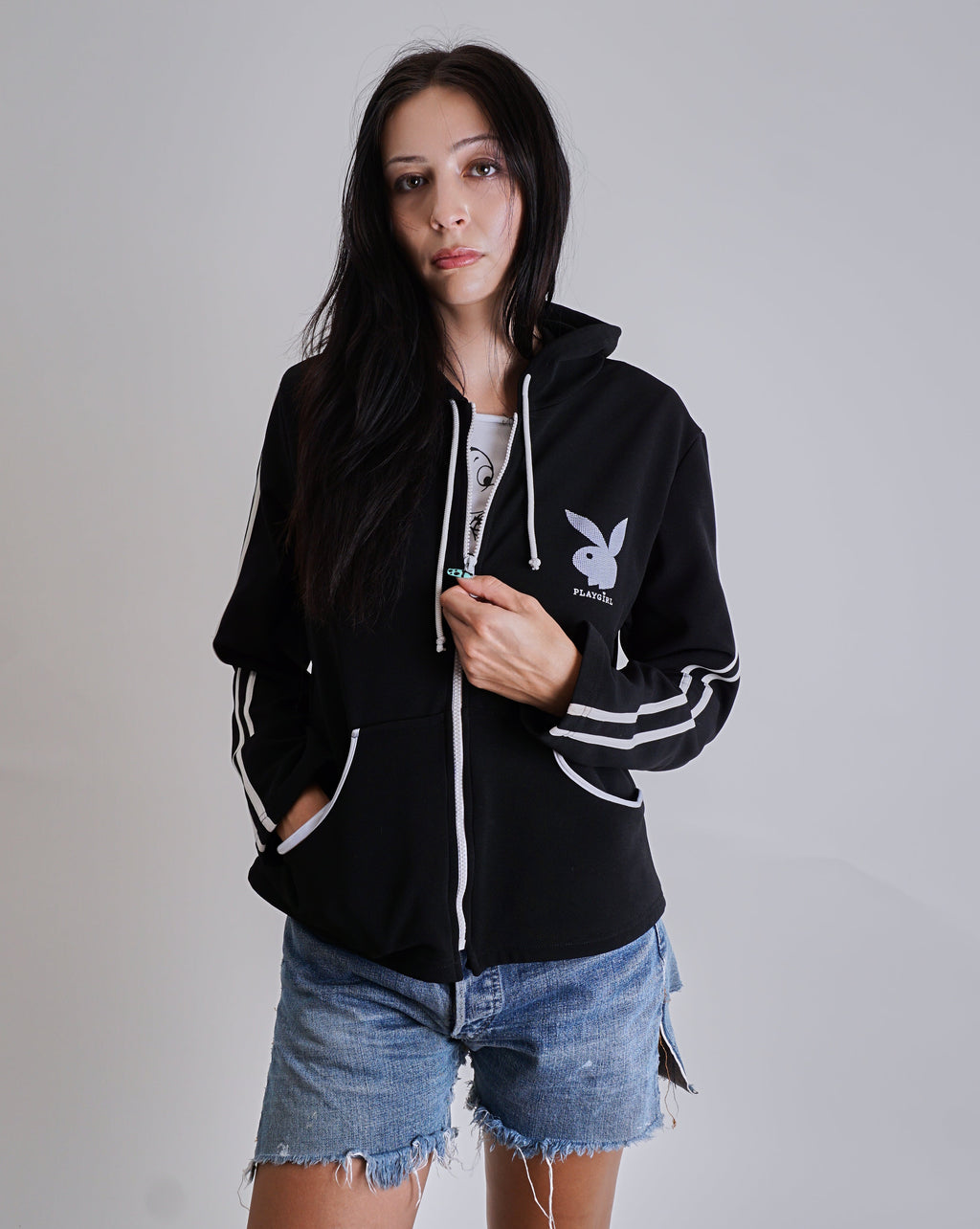 1990s Playgirl Zip Hoodie
