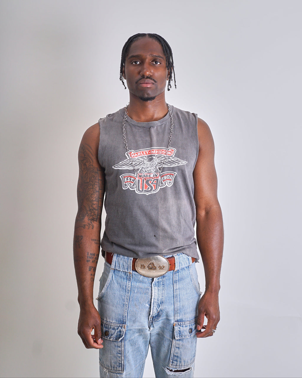 1987 Cutoff Harley Davidson Tank