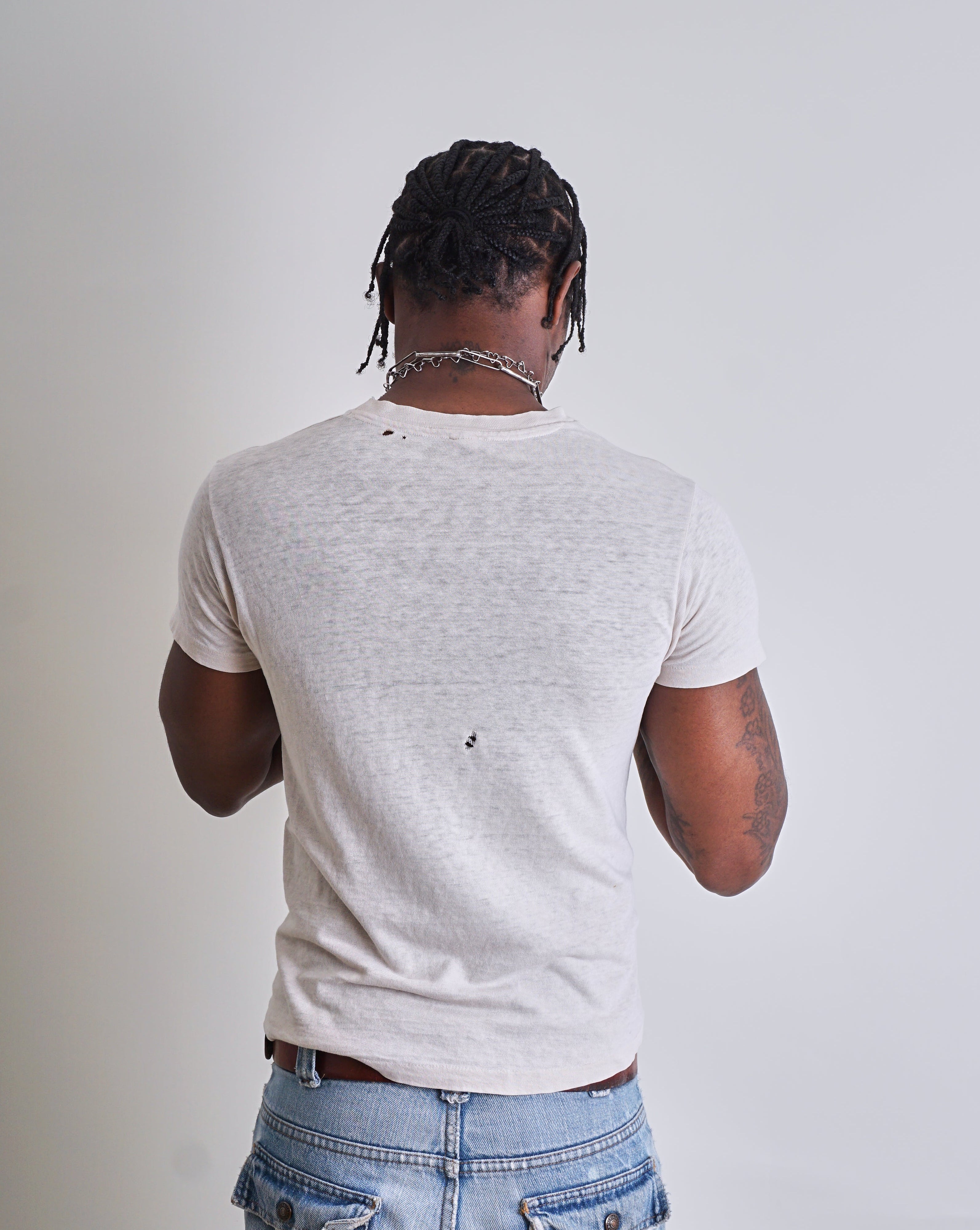 1970s I Survived Parvo Crewneck Tee