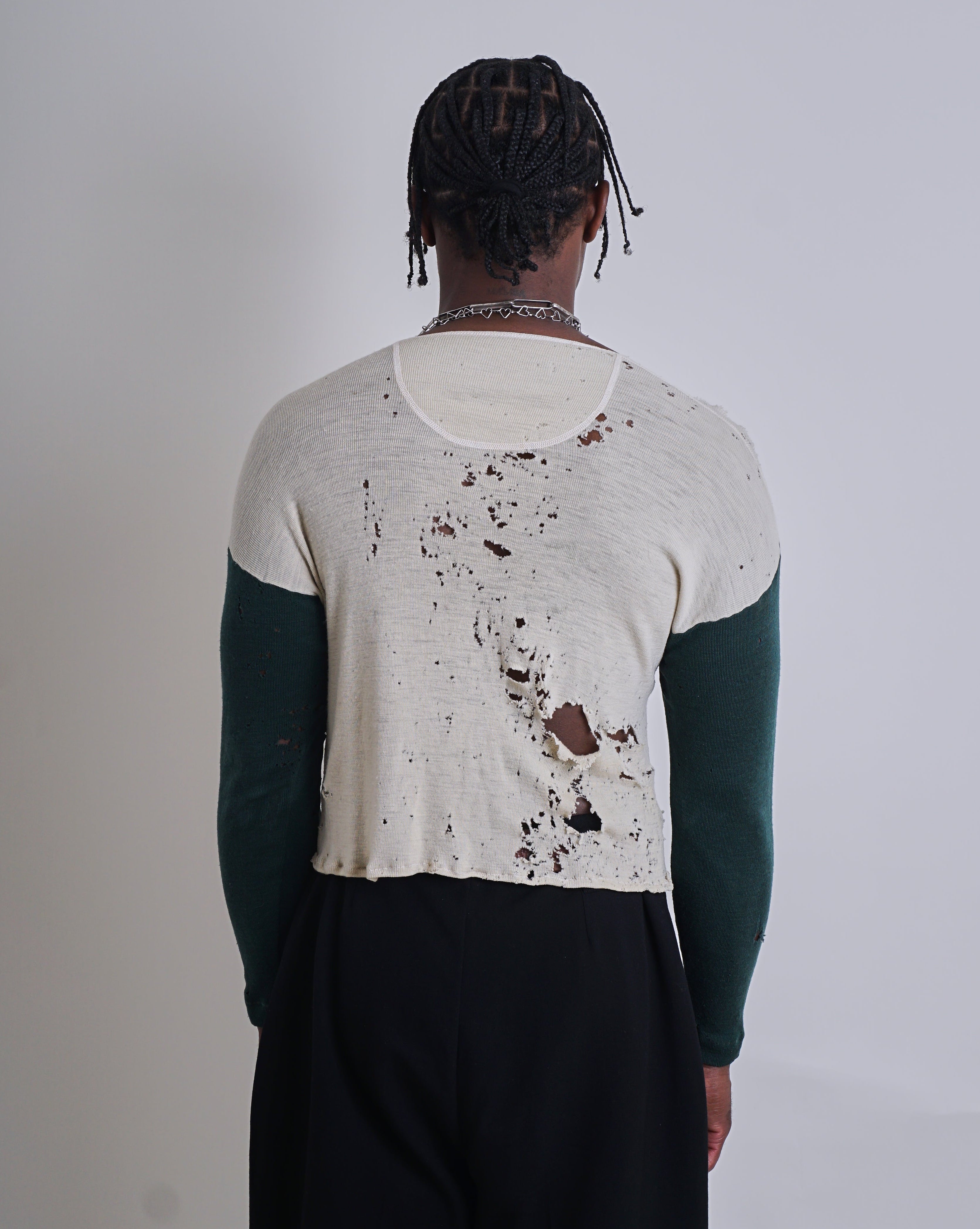 1940s Henley Thrashed Shirt