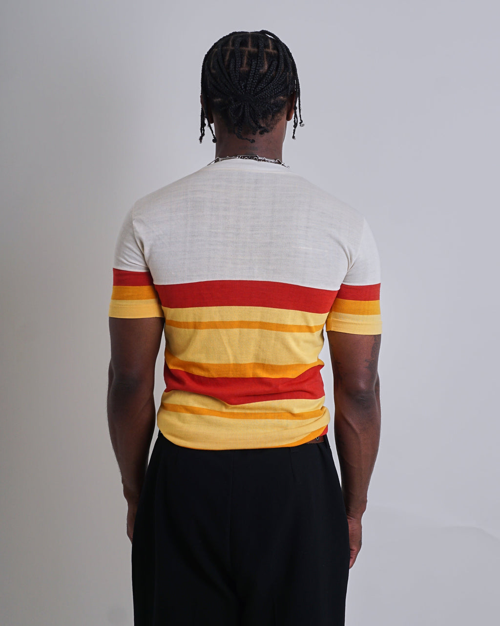 1970s Striped News York Yankees Tee Shirt