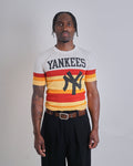 1970s Striped News York Yankees Tee Shirt