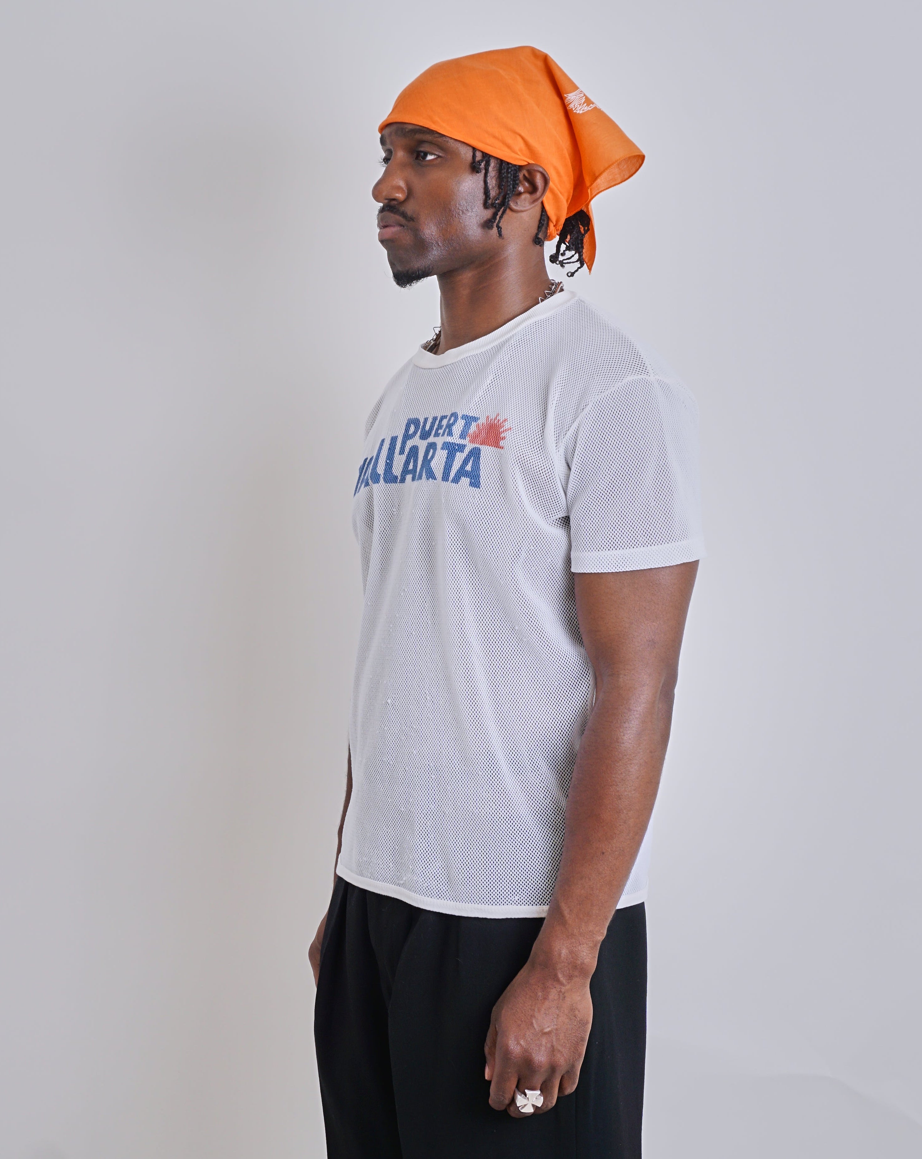 1970s Puerto Vallarta Mesh Tee Shirt