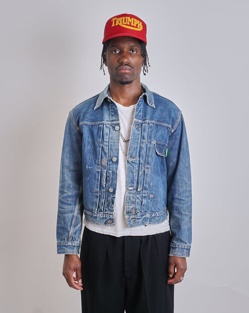 1950s Levis Bird Embroidered Type 2 Denim Jacket