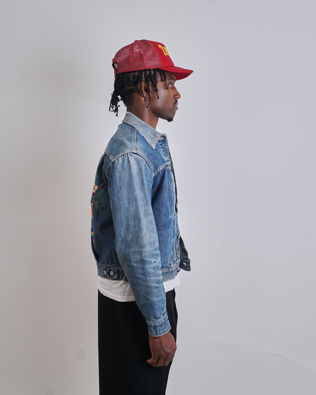 1950s Levis Bird Embroidered Type 2 Denim Jacket