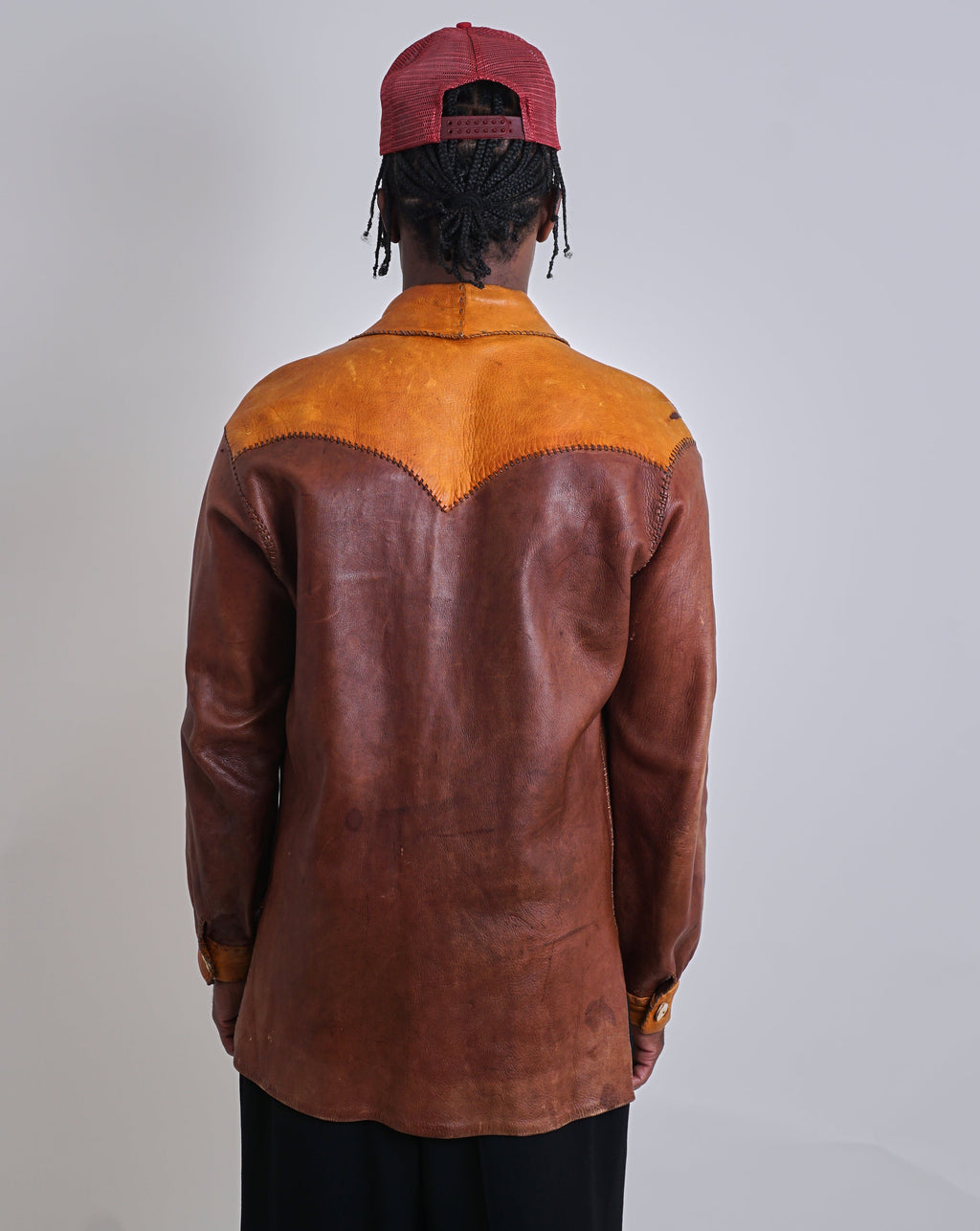 1960s Whipstitch Two Tone Woodstock Jacket