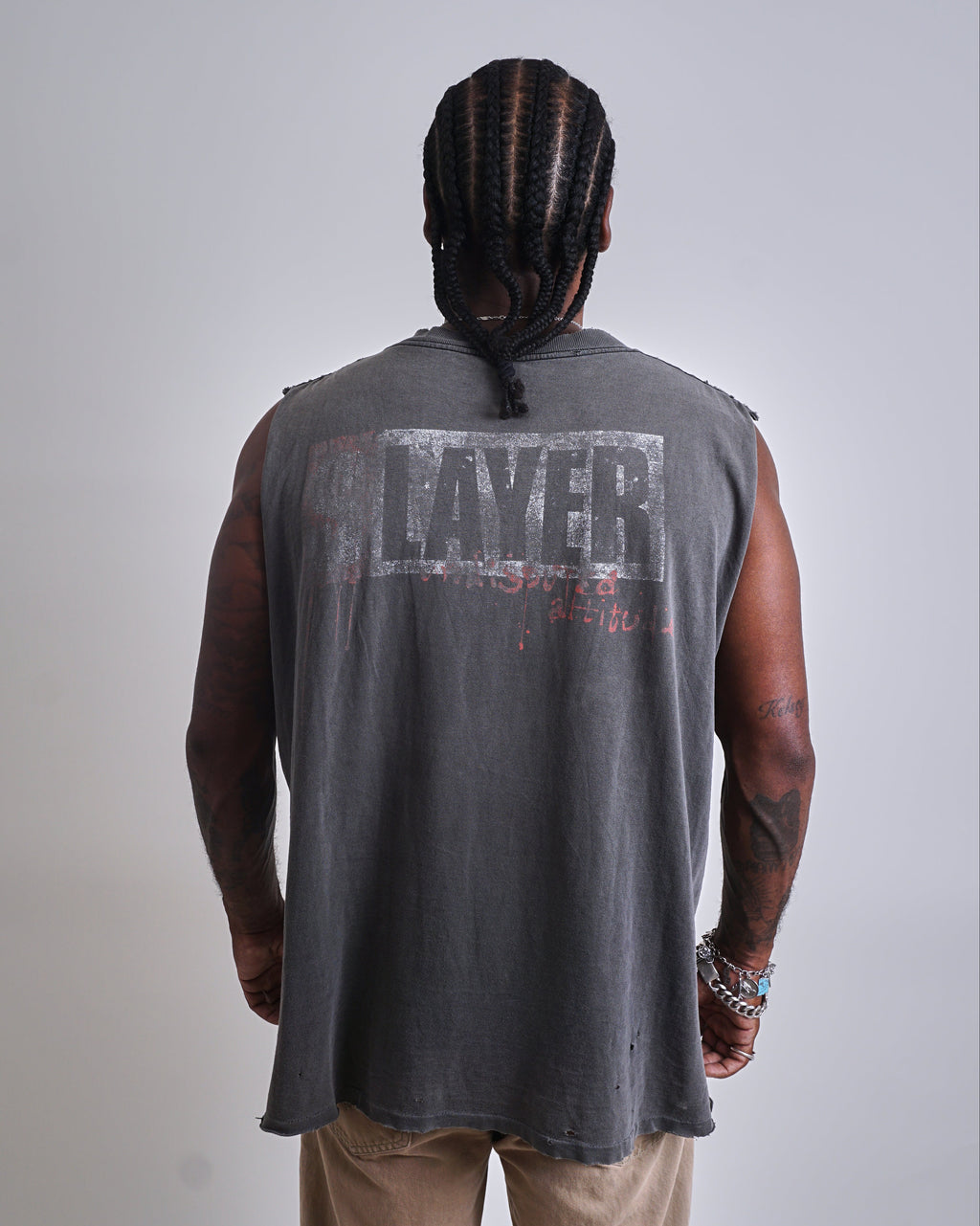 1990s Slayer Skull Cutoff Tank