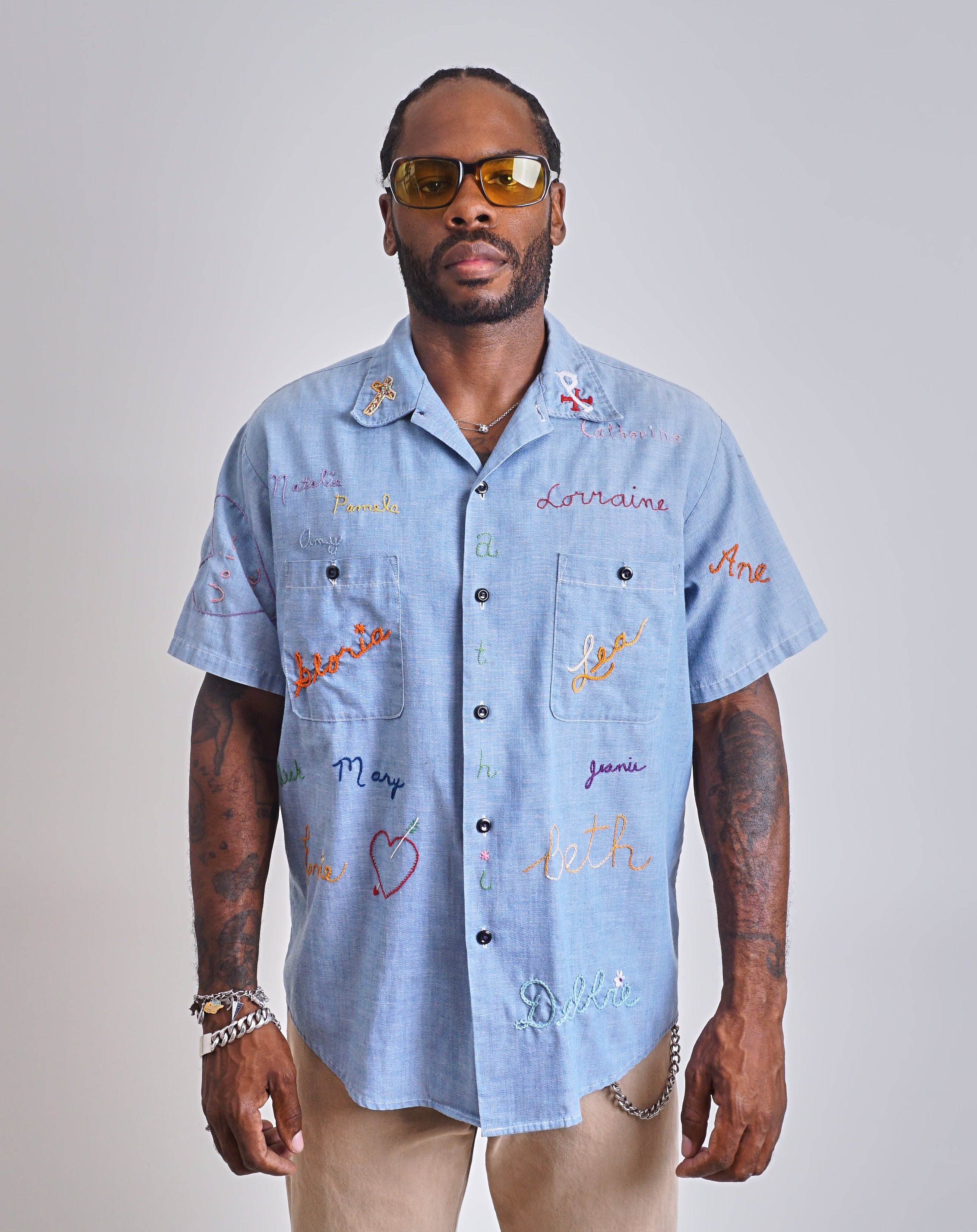 70's Souvenir Chambray Button up shirt