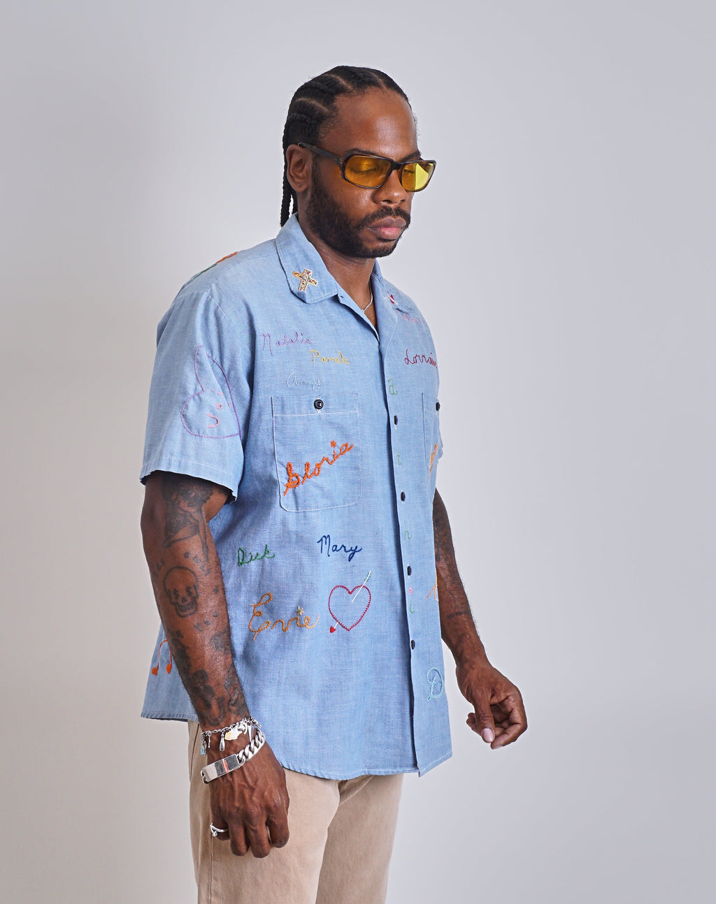 70's Souvenir Chambray Button up shirt