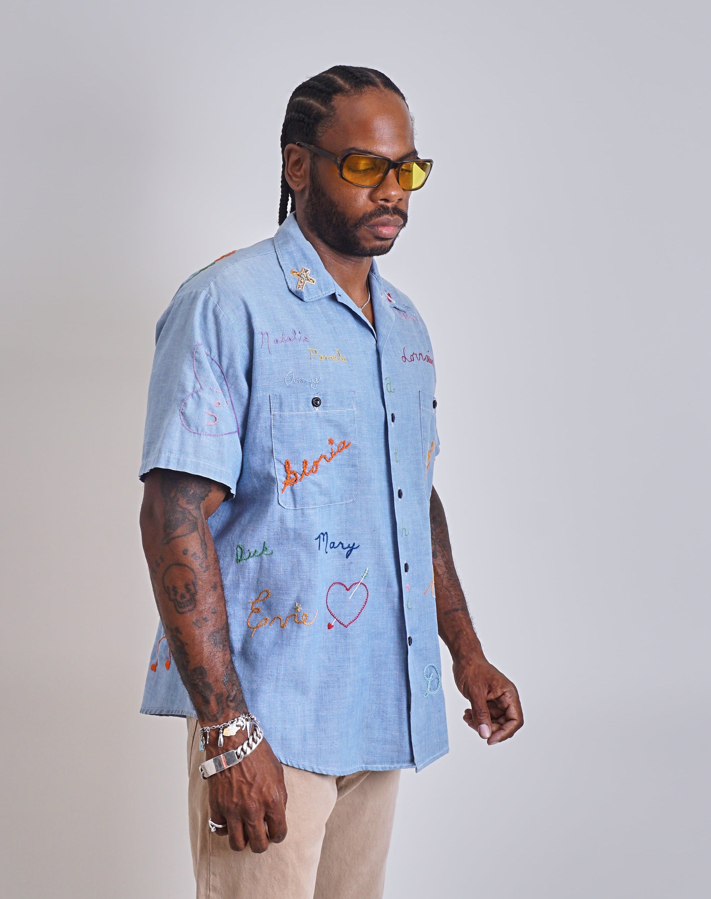 70's Souvenir Chambray Button up shirt