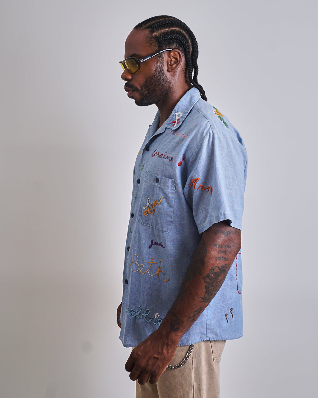 70's Souvenir Chambray Button up shirt