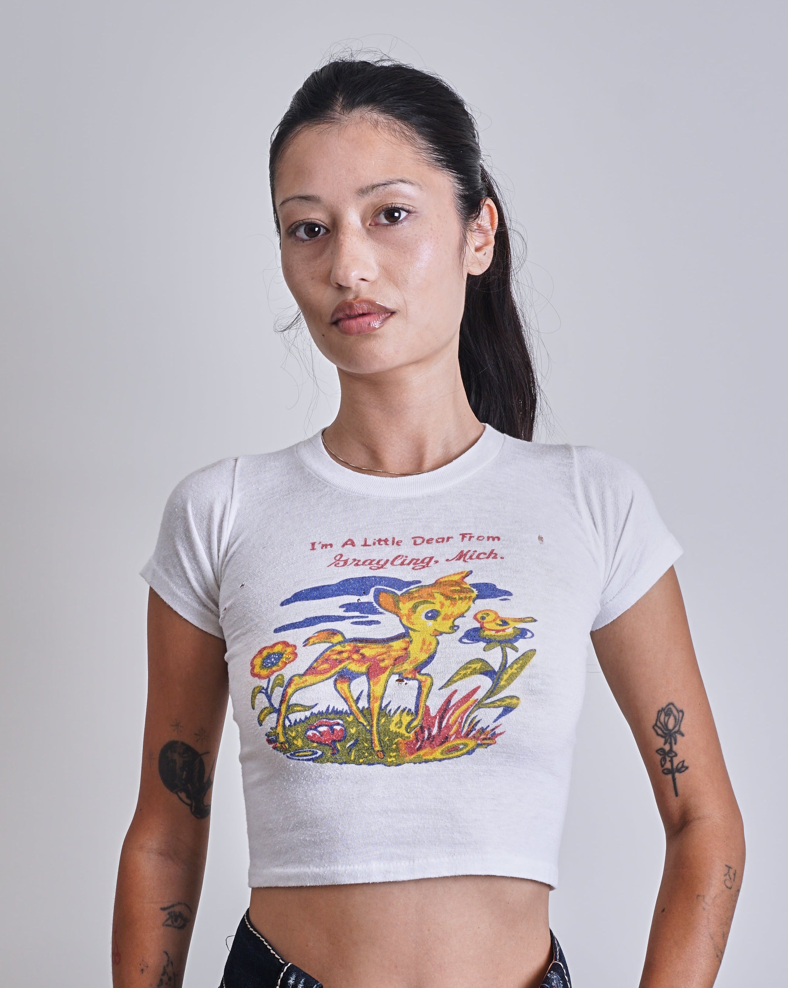 1950s Little Dear Michigan Baby Tee