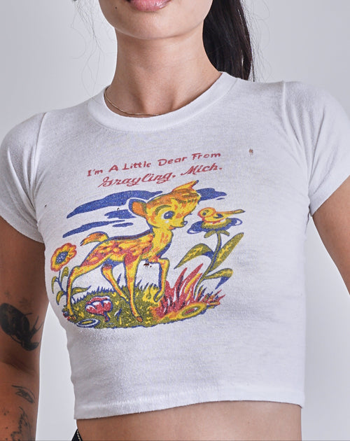 1950s Little Dear Michigan Baby Tee