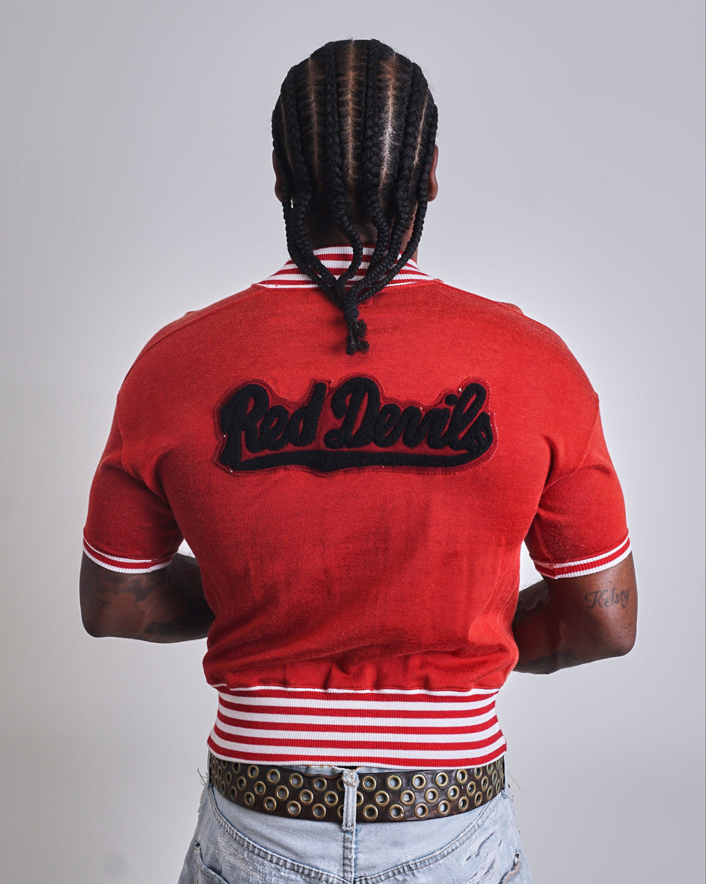 1950s Red Devil Durene Quater Zip