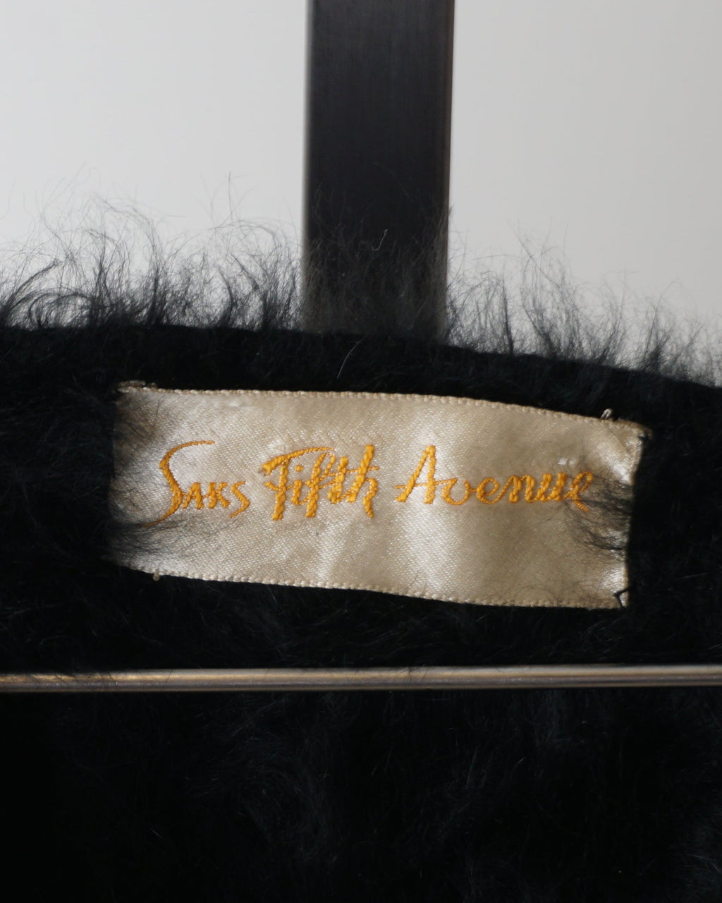 1940s Saks Fifth Avenue Fluffy Angora Bolero