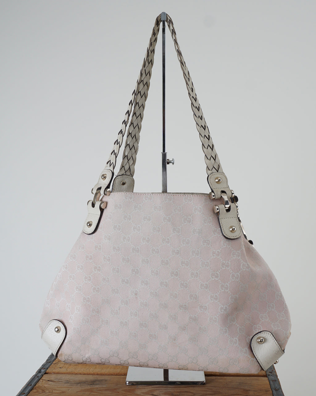 Pink Pelham Hobo Monogram Handbag