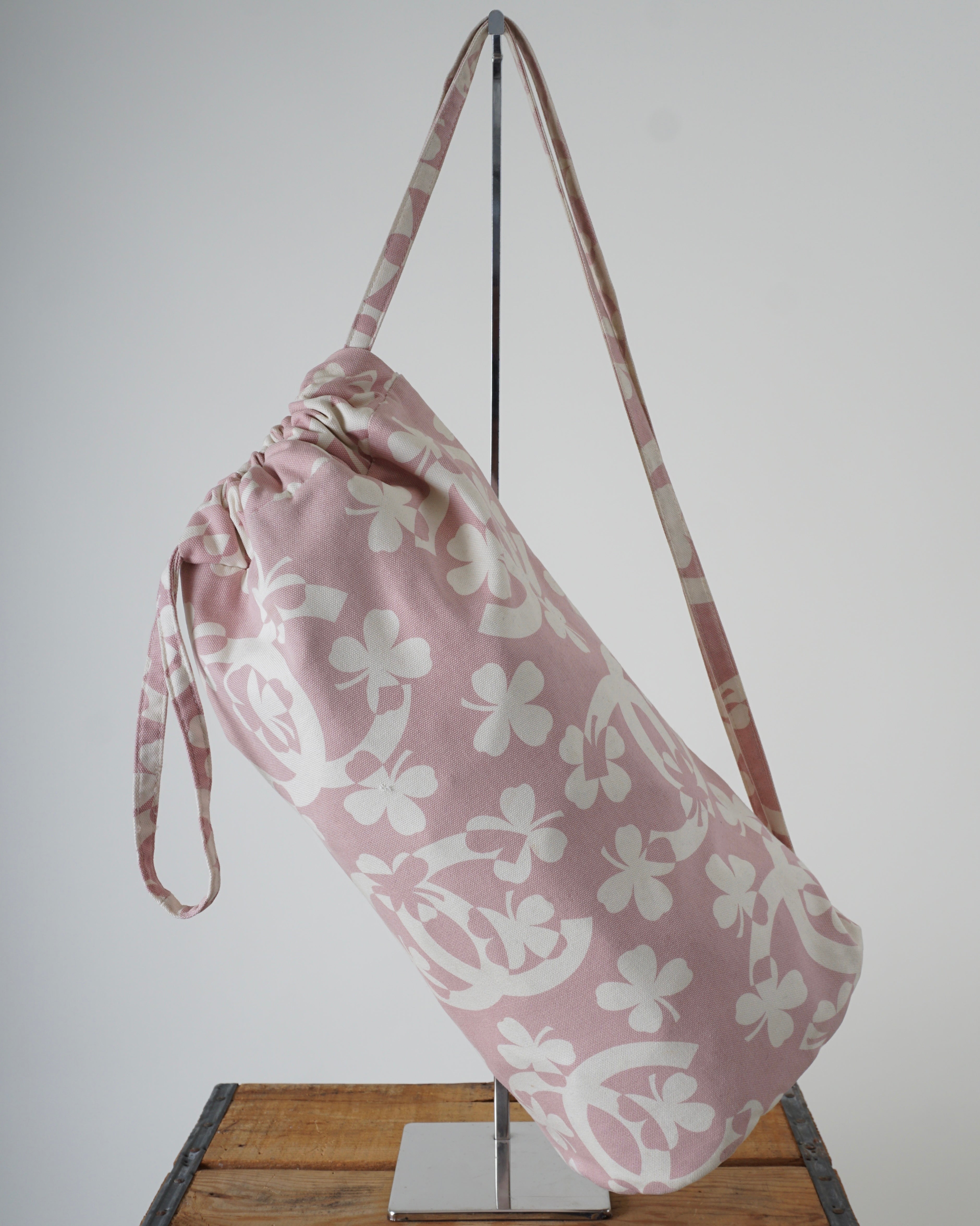 2004 Pink Canvas Clover CC Towel Bag