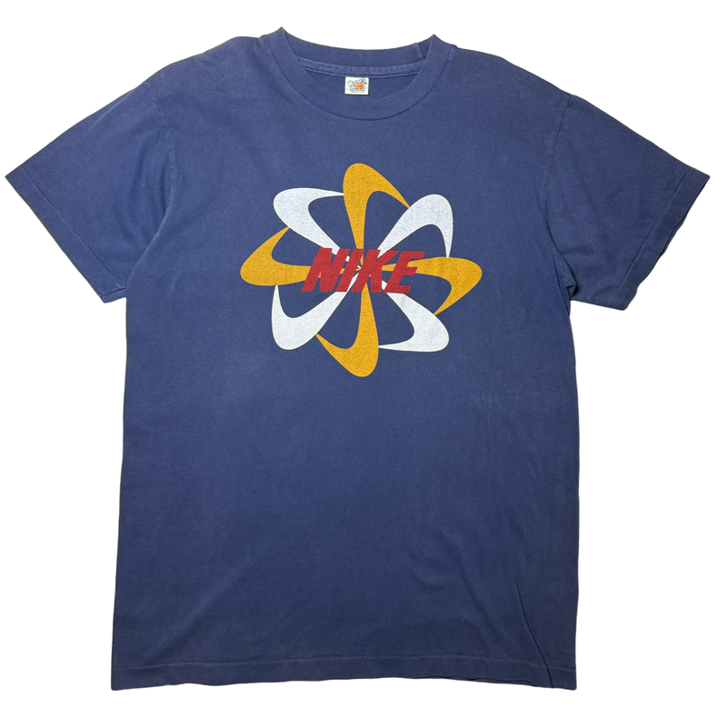 70s NIKE PINWHEEL TEE BLUE