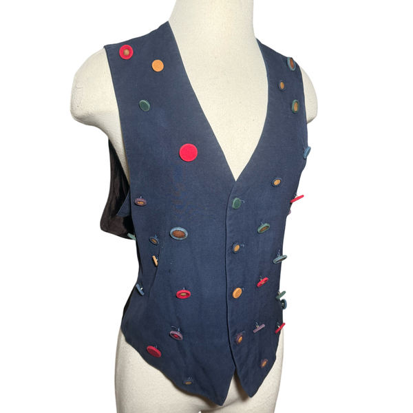 90s TODD OLDHAM BUTTON VEST