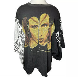 90s MARILYN MANSON ROCK IS DEAD CRYSTAL REWORKED TEE