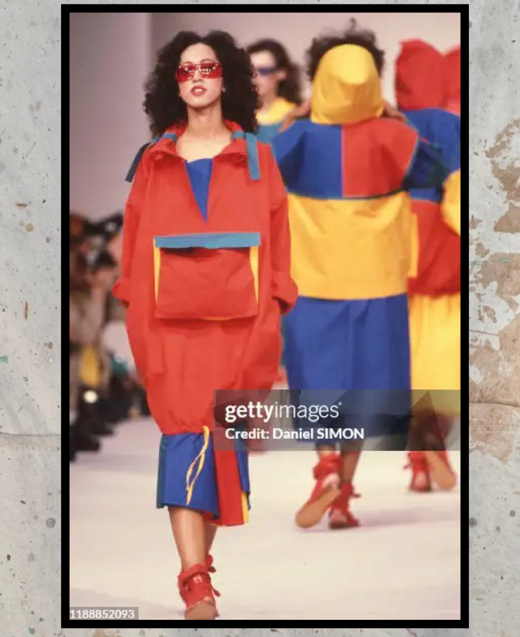 JEAN CHARLES DE CASTELBAJAC MULTICOLOR SS 1983 COLOR BLOCK VEST