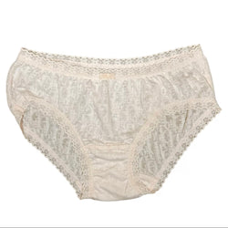 BNWT PINK CHRISTIAN DIOR TROTTER MONOGRAM LACE UNDERWEAR M