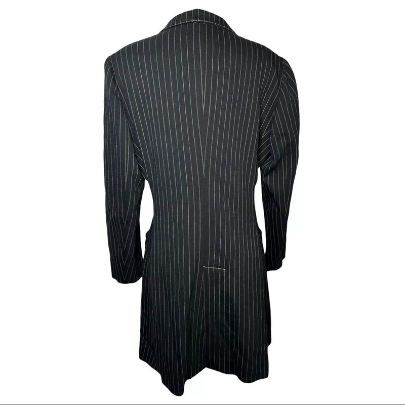 90s JEAN PAUL GAULTIER JUNIOR PINSTRIPE DOUBLE BREASTED BLAZER DRESS