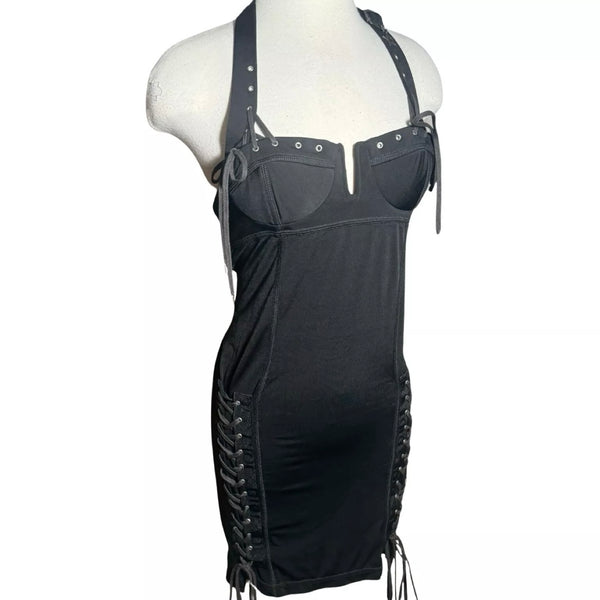 Christian Dior Hardcore Corset Halter Dress - 38