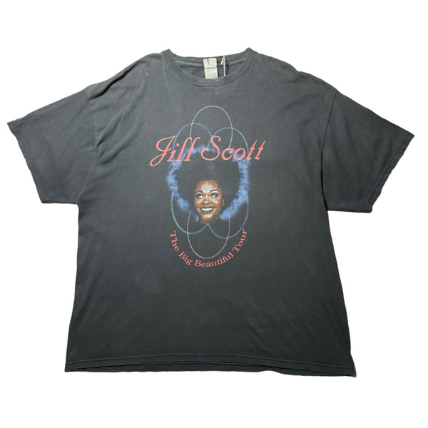 2005 JILL SCOTT THE BIG BEAUTIFUL TOUR SHIRT 
BLACK