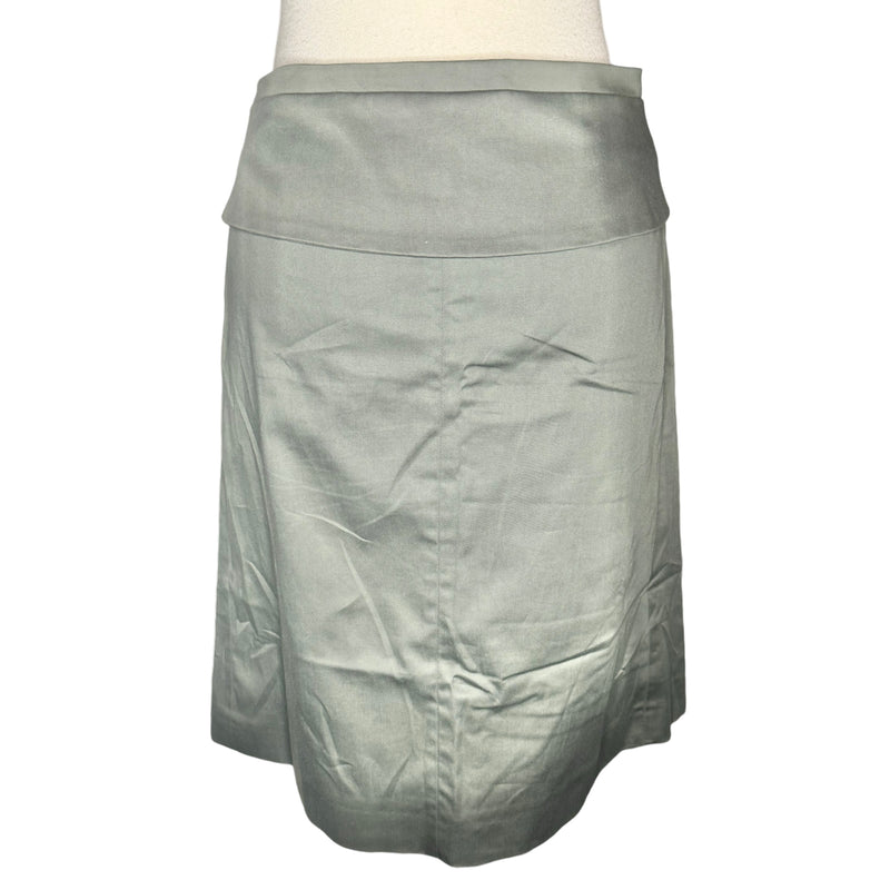 2000s CELINE BY PHOEBE PHILO A LINE LOGO BUCKLE SKIRT