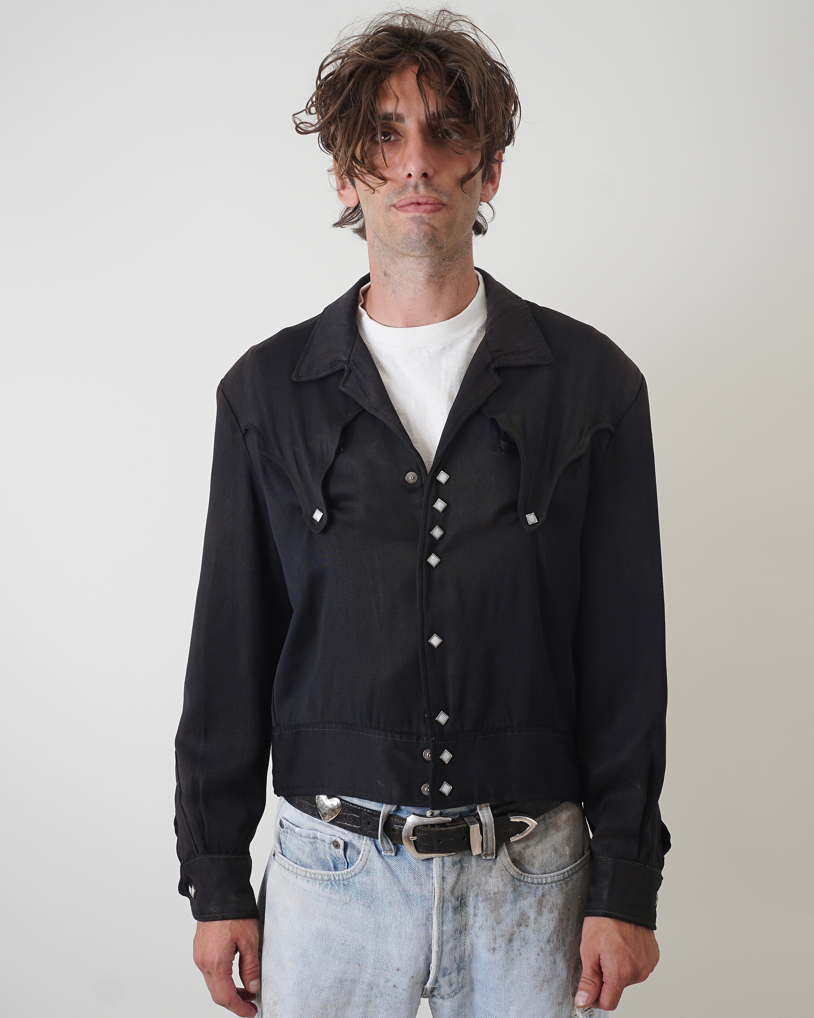1950s H Bar C Western Gaberdine Jacket
