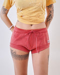 1980s Red Sun faded BRAWN Hot Shorts