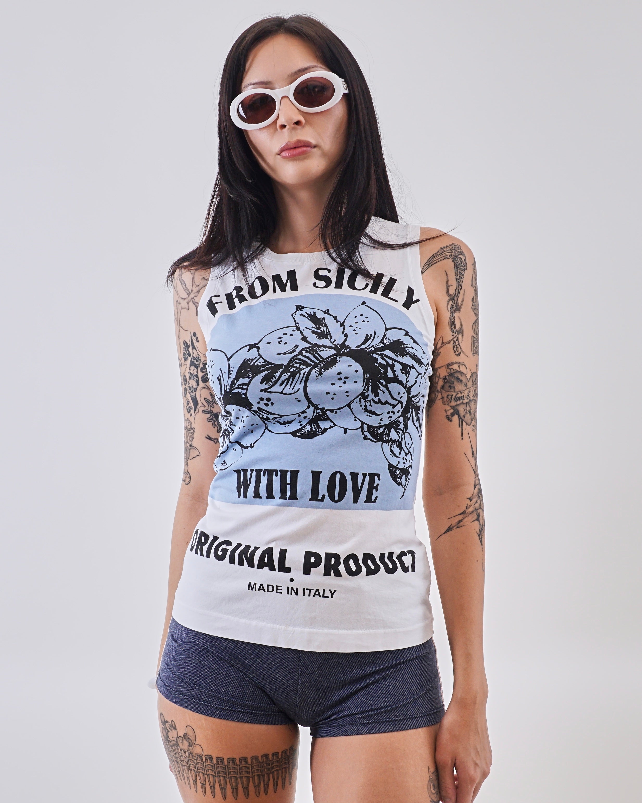 2000's Dolce & Gabbana From Sicily With Love Tank