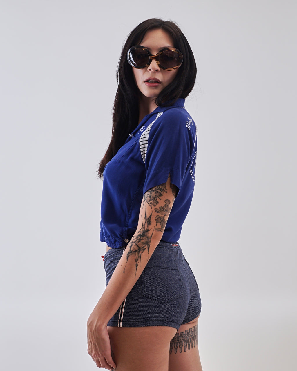 1950's Capitol Records Chain Stitch Bowling Shirt