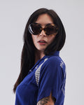 1960's Large Oval Tortoise Sunglasses