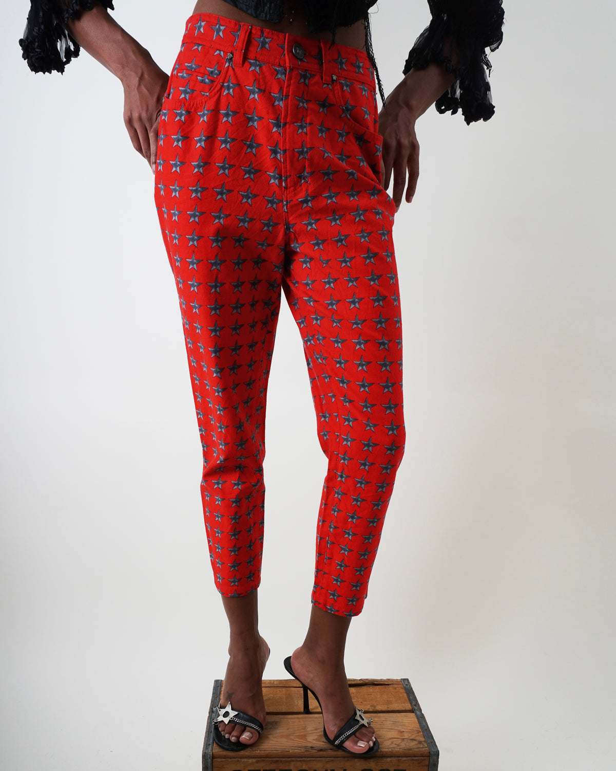 1990s Versace Star Pants