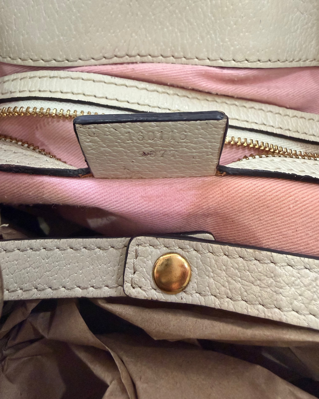 Pink Pelham Hobo Monogram Handbag