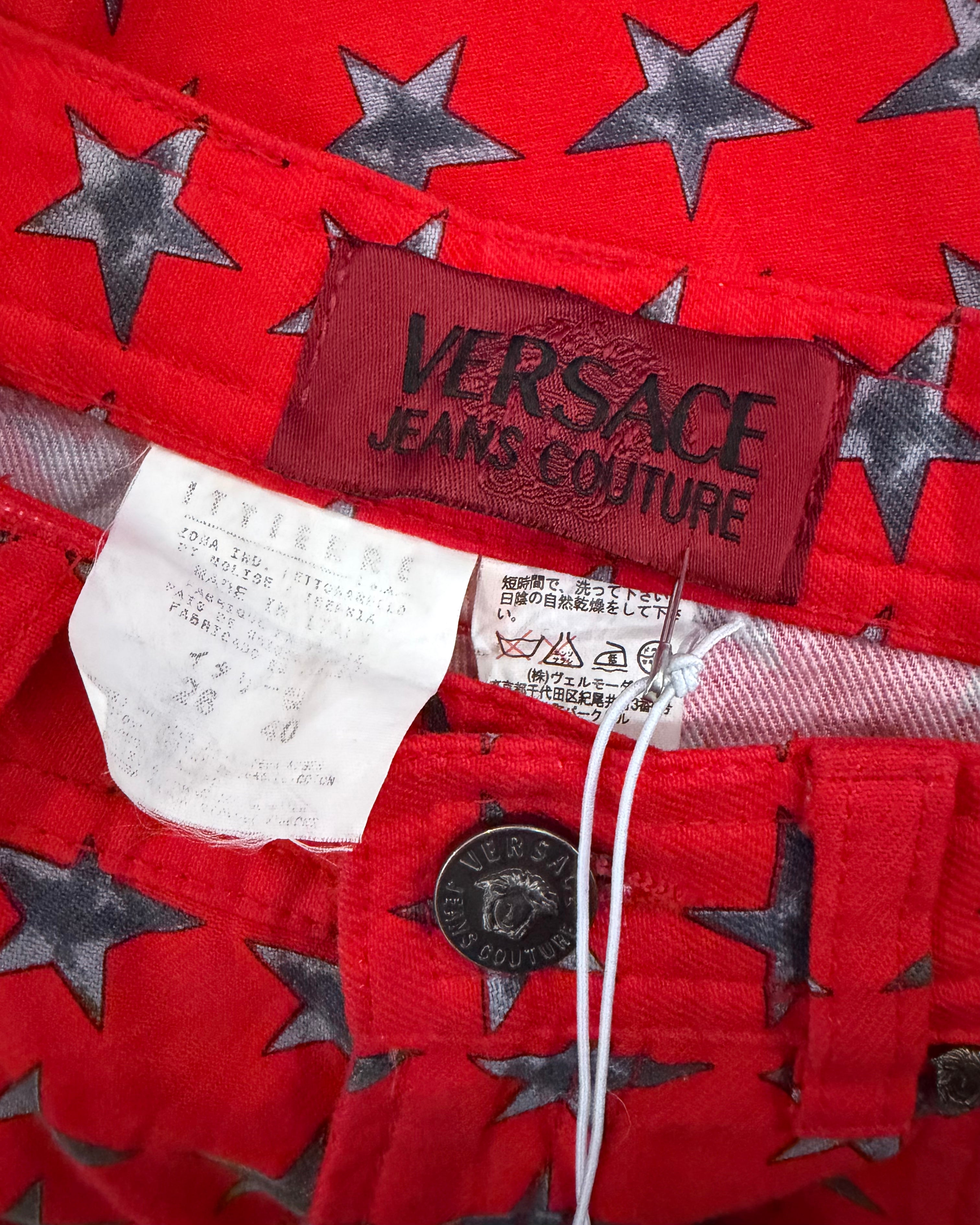 1990s Versace Star Pants