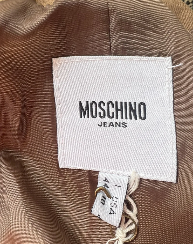 MOSCHINO CARGO MILITARY SEQUIN BLAZER