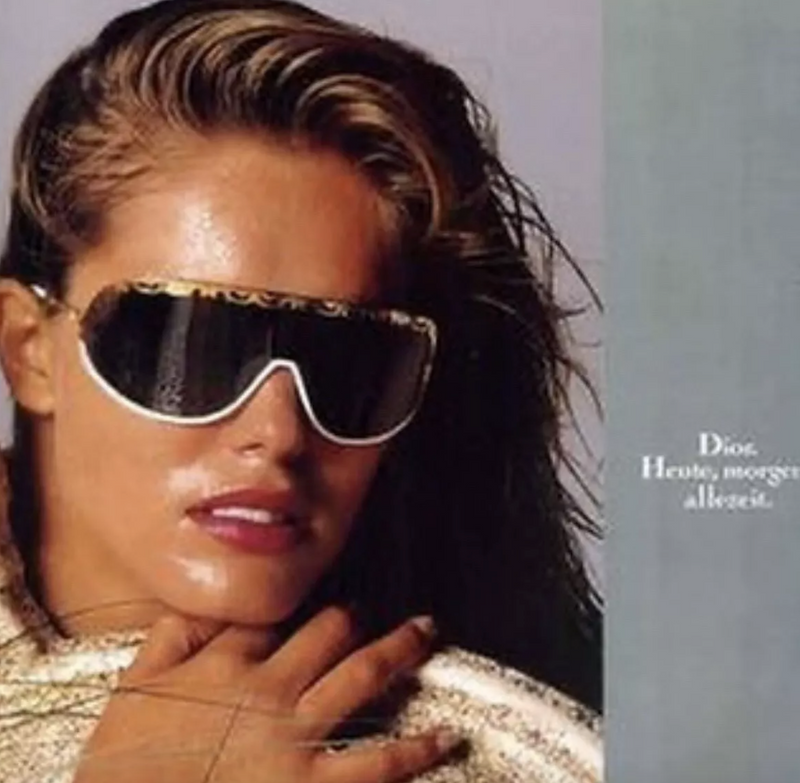 1980s DIOR SHEILD CAMPAIGN SUNGLASSES