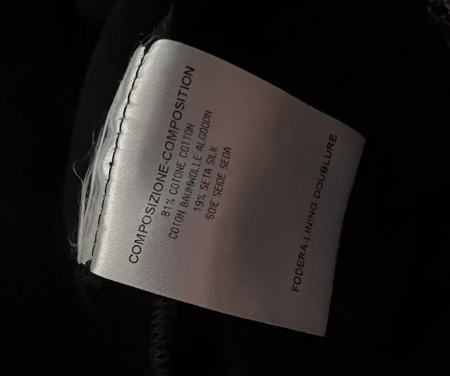 ALEXANDER MCQUEEN VELVET & SILK PIPING CROPPED CAPRI PANTS