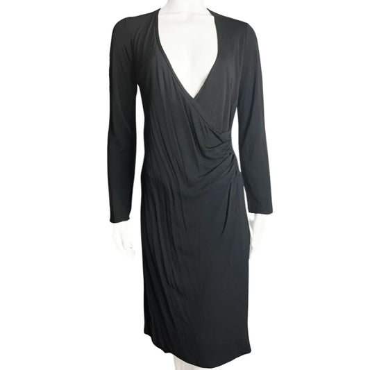 Roberto Cavalli Plunging Wrap Dress