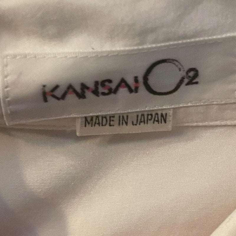 1980's Kansai O2 Face Button Up Shirt