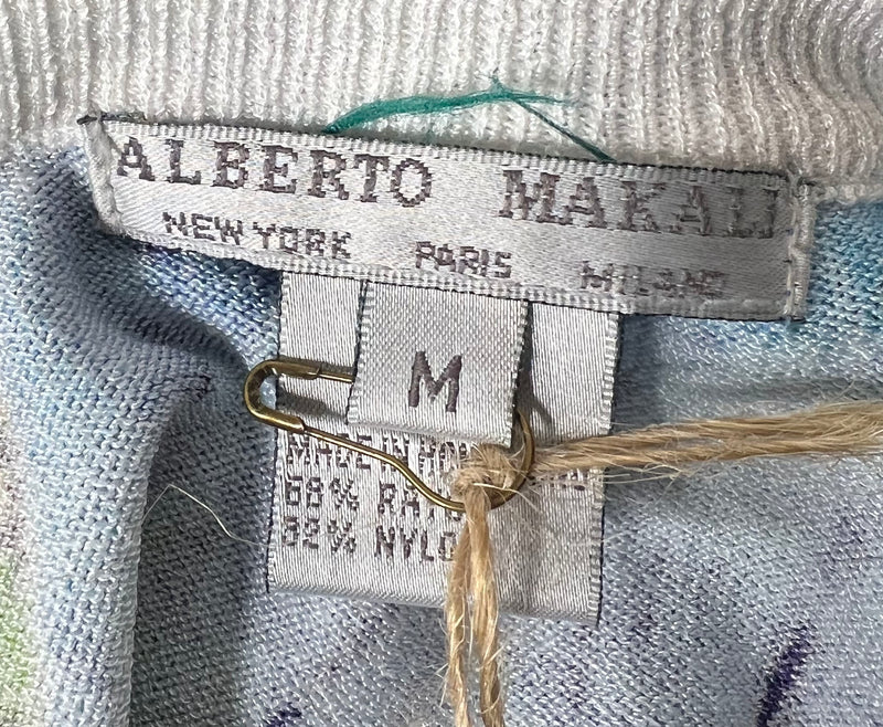 Alberto Makali Knit Keyhole Top - M