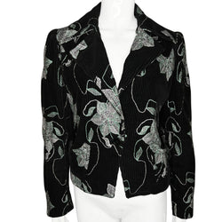 Dries Van Noten Corduroy Flower Embroidered Jacket