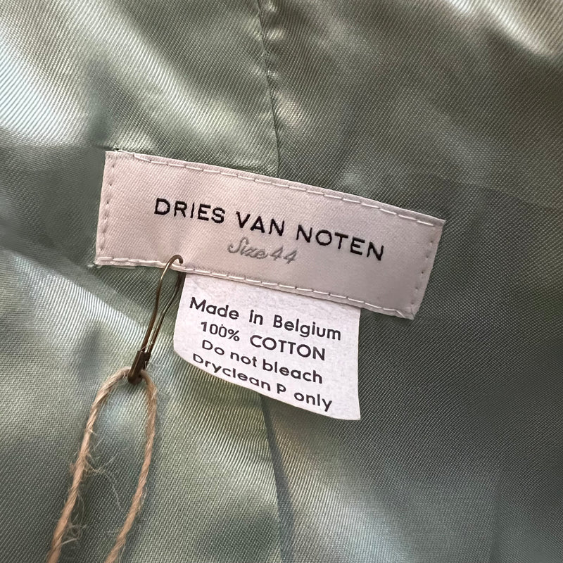 Dries Van Noten Corduroy Flower Embroidered Jacket